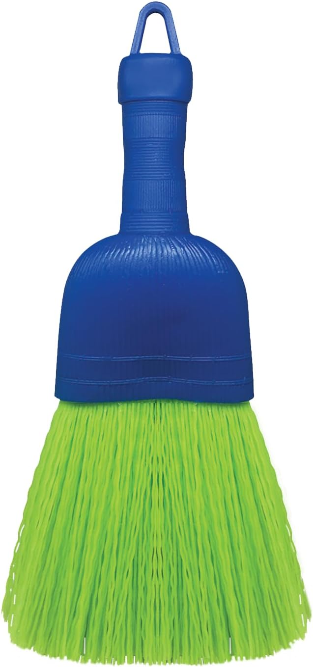Whisk Broom, Hand Brush, Durable Bristles, Whisks Away Dirt & Debris, Compact, Hang Hole for Easy Storage, Indoor/Outdoor, 1 Pack - Image 1