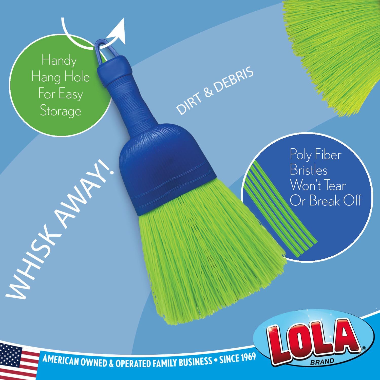 Whisk Broom, Hand Brush, Durable Bristles, Whisks Away Dirt & Debris, Compact, Hang Hole for Easy Storage, Indoor/Outdoor, 1 Pack - Image 7