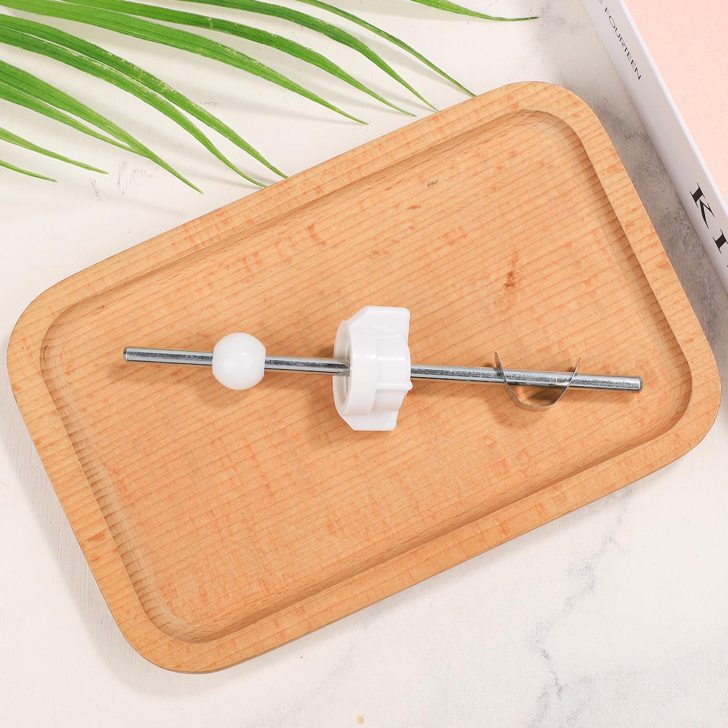 Lavatory Pop Up Center Piece Assembly, Sink Ball Rod/Pivot Rod Replacement Sink Drain Parts Compatible with Price Pfister Pop Up Stopper and Other Popular Brands Replacement for PS2673(White) - Image 7