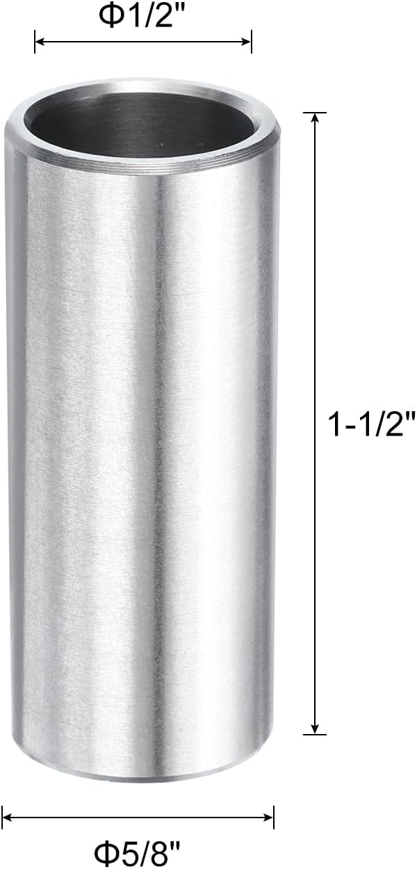 5pcs Stainless Steel Spacer 1/2