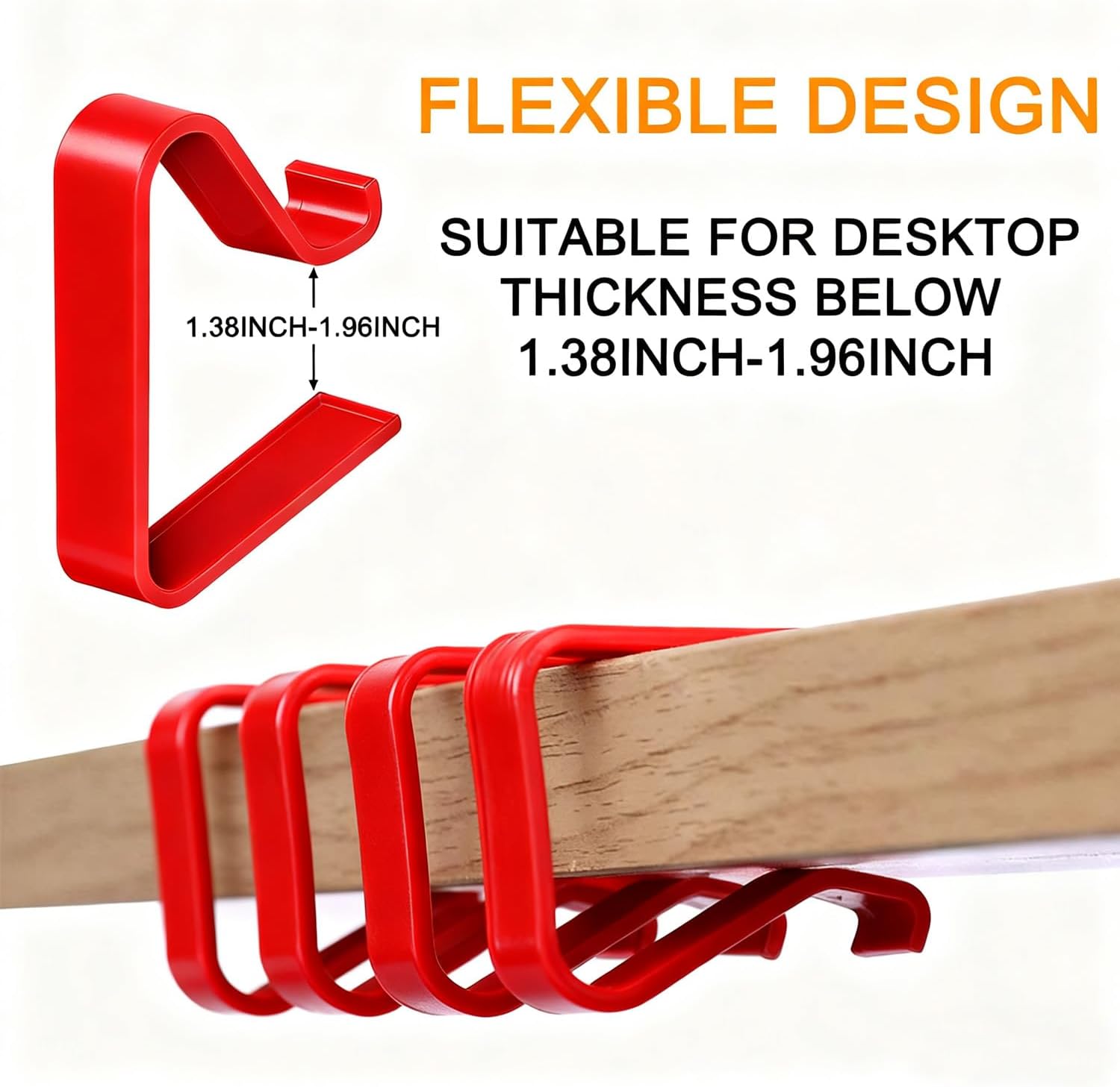 Transparent Clear Tablecloth Clips, Plastic Table Cloth Clips，Table Cover Holder Clamps，Table Cloth Holder for Christmas Home Wedding Party Indoor Outdoor Camping Picnic - Image 3