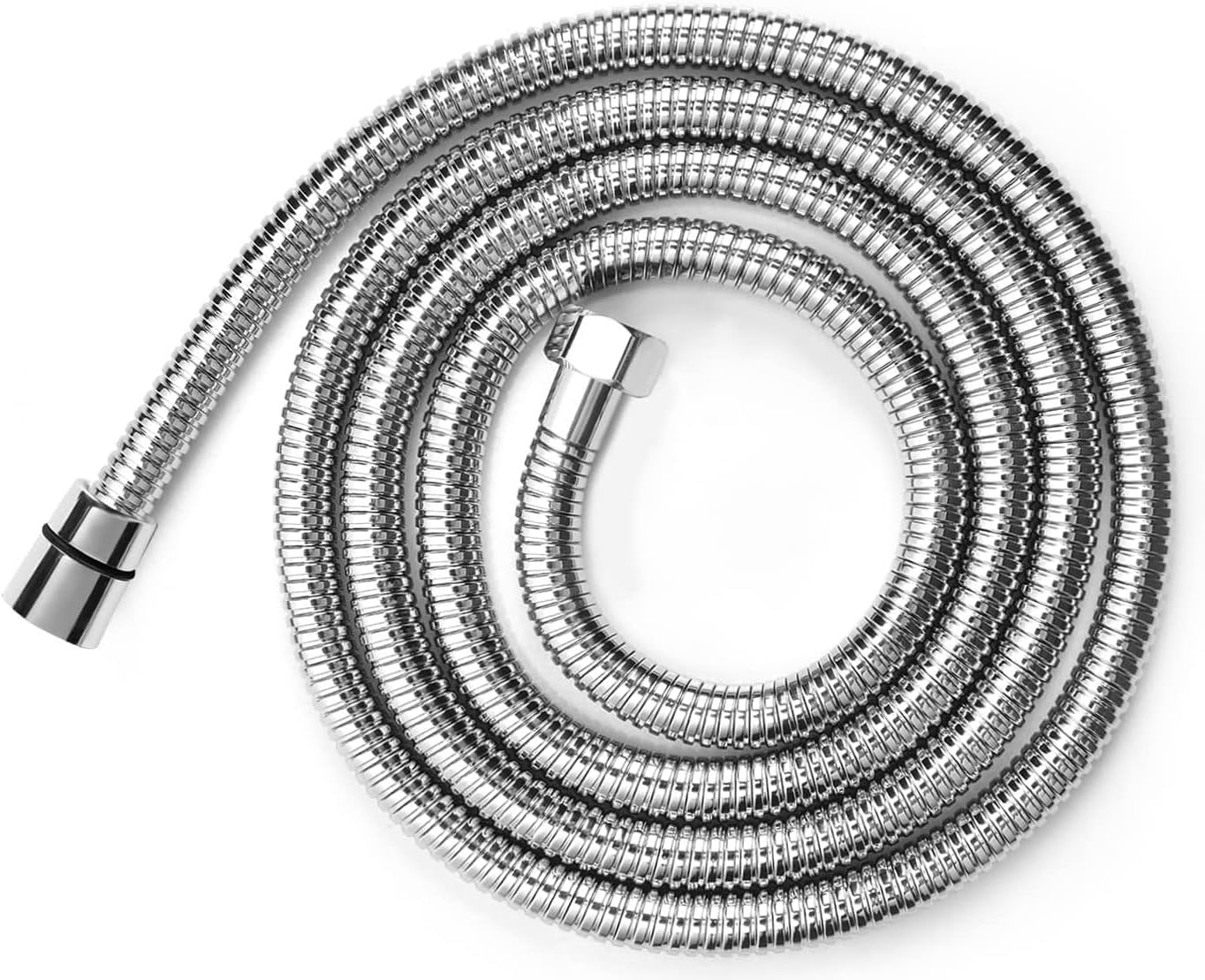 Shower Hose Extra Long 118 Inches 304 Stainless Steel Handheld Shower Head Hose,tandard G1/2（0.8” or 20mm）Connector(Chrome) - Image 1