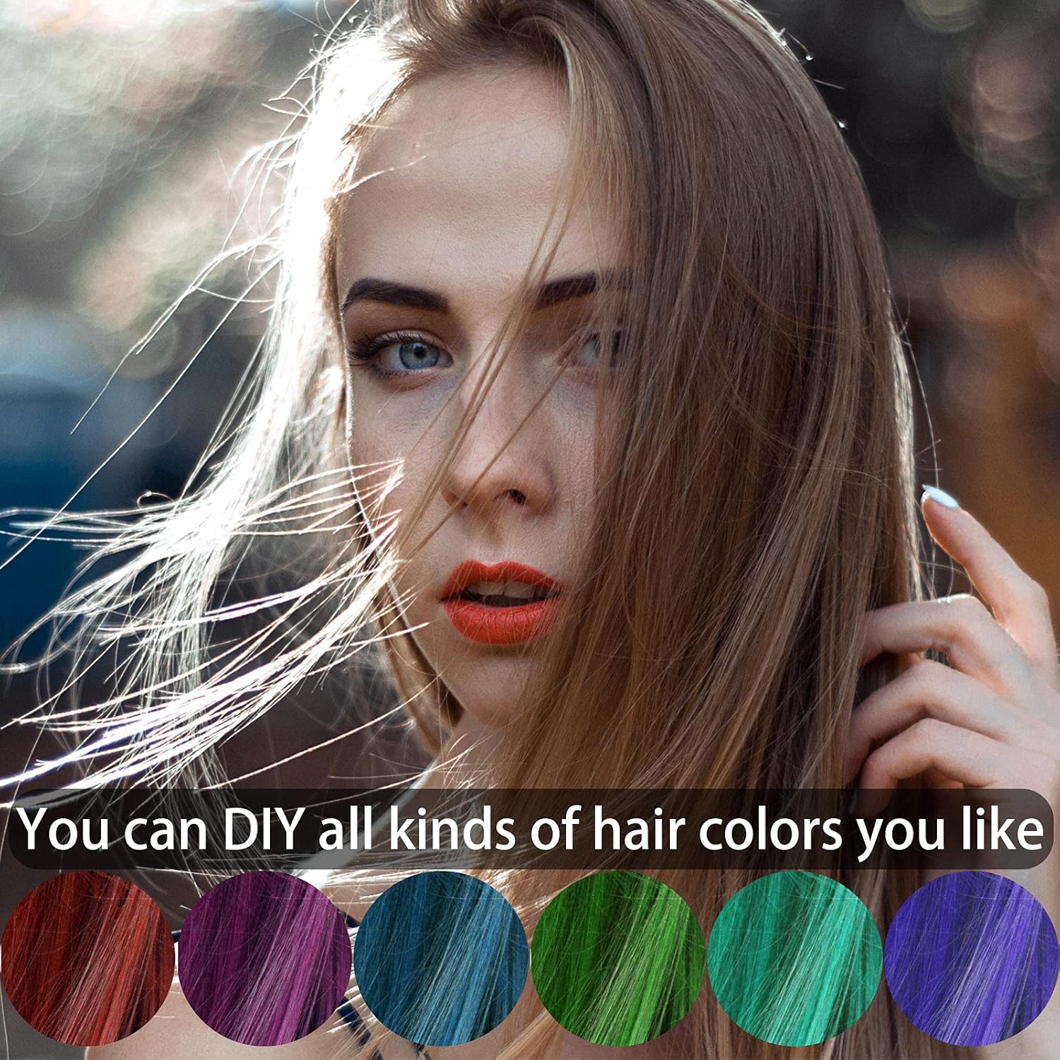 6 Pcs Highlighting Hair Combs Set, 3-way Hair Sectioning, Dyeing, Rat Tail Lifting Comb for Weaving Foiling Sectioning Coloring, Black - Image 3