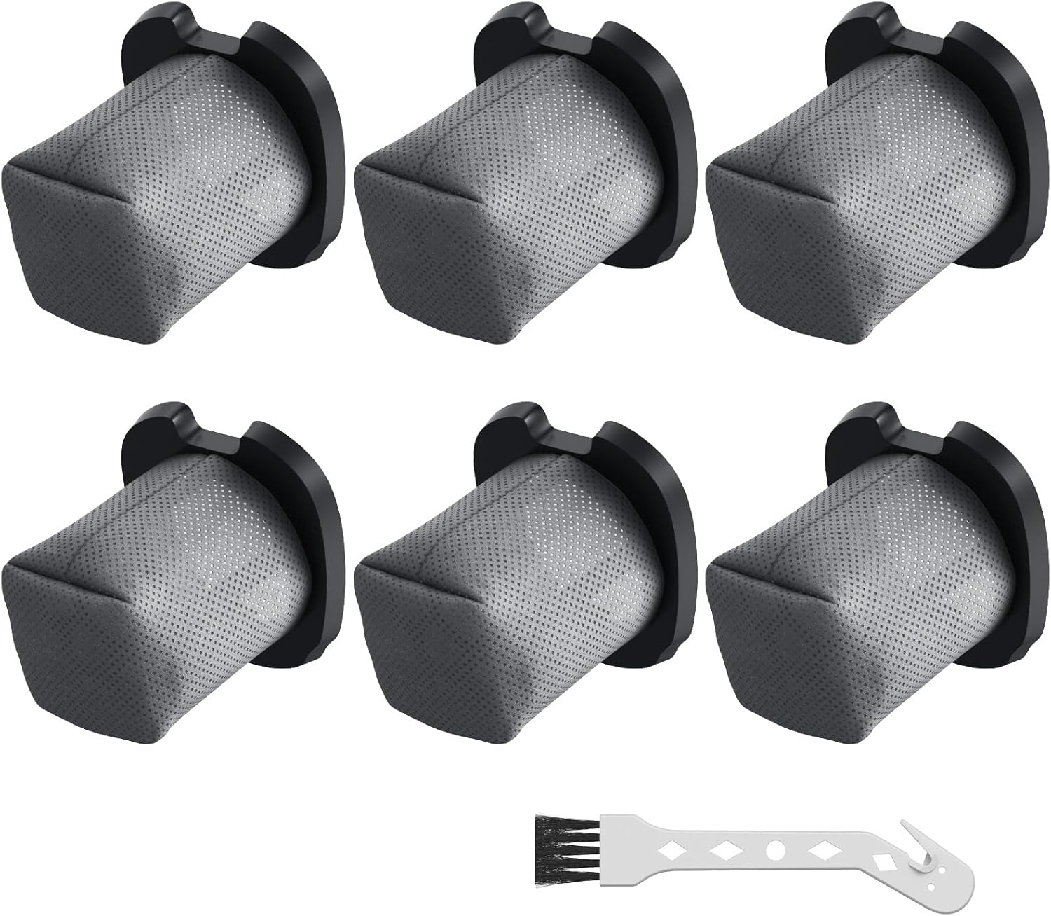 6 Pack CH701 Vacuum Filter Replacement Compatible with Shark Cyclone PET Handheld Vacuum CH700, CH701, CH701C and CH700WM, Compare to Part# XDCFCH700 - Image 1