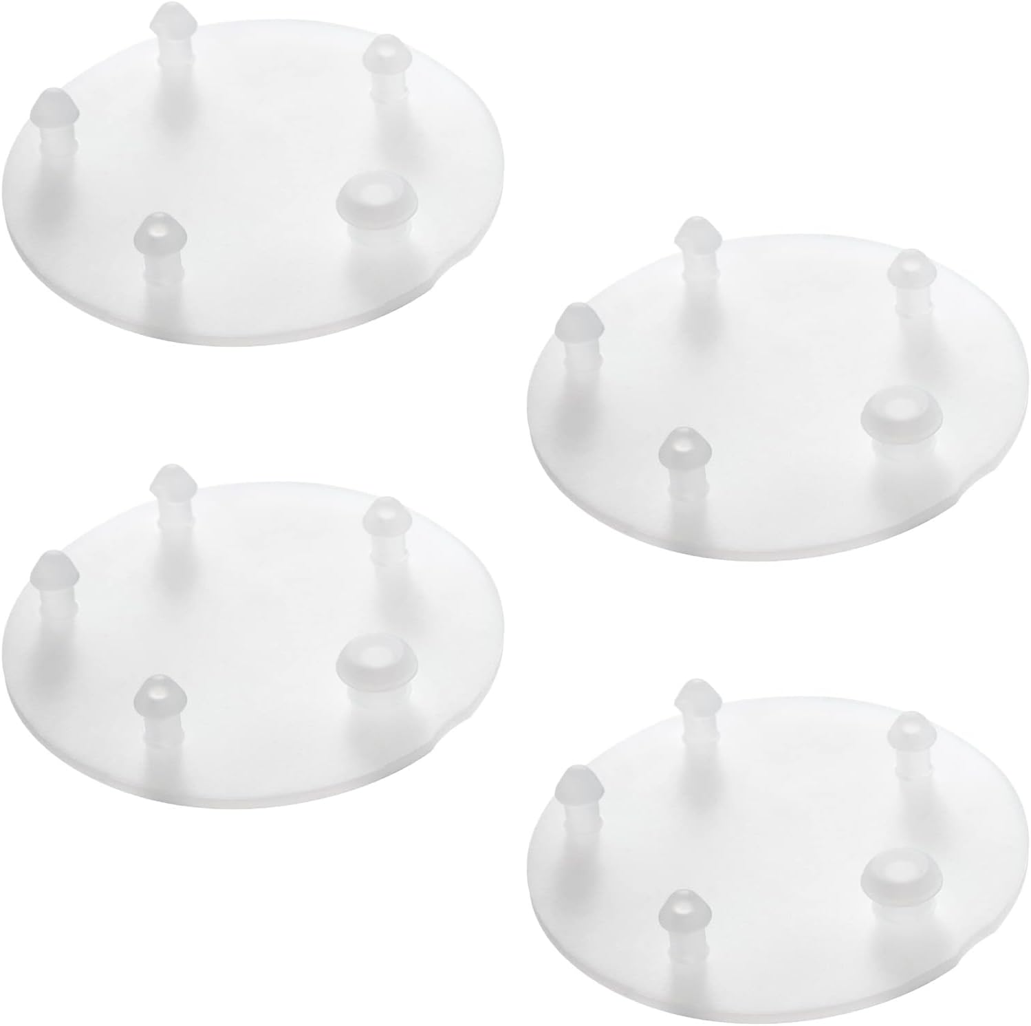 Replacement for Vormax Toilet Tank Silicone Flapper Seal Gasket 3'' - Fit for American Standard 7381424-100.0070A (4 Pack) - Image 1