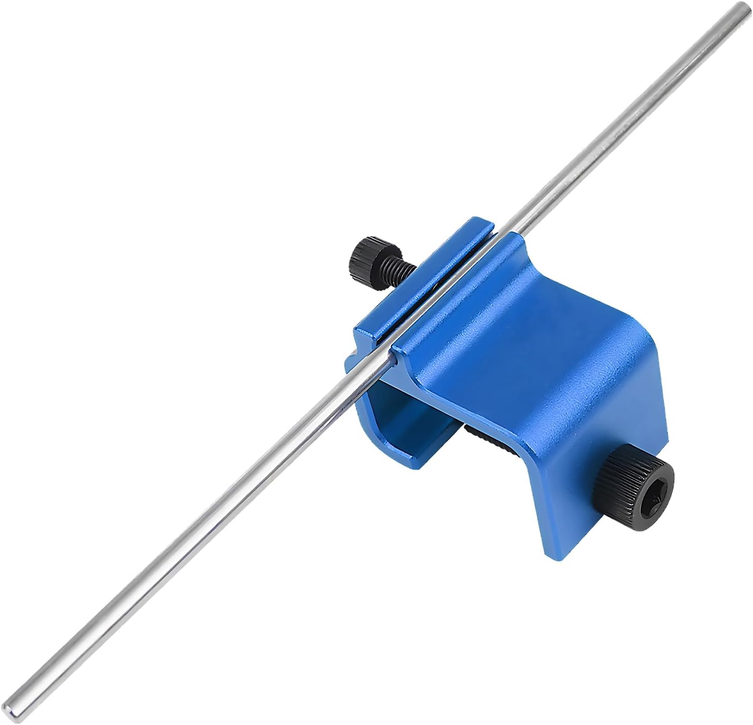Chain Alignment Tool for Motorcycle, 08-0048 Aluminum Sprocket Chain Adjustment Tool, Quick & Accurate Professional Chain Alignment Tool Suitable for ATV Scooter Dirt Bike (Blue) - Image 1