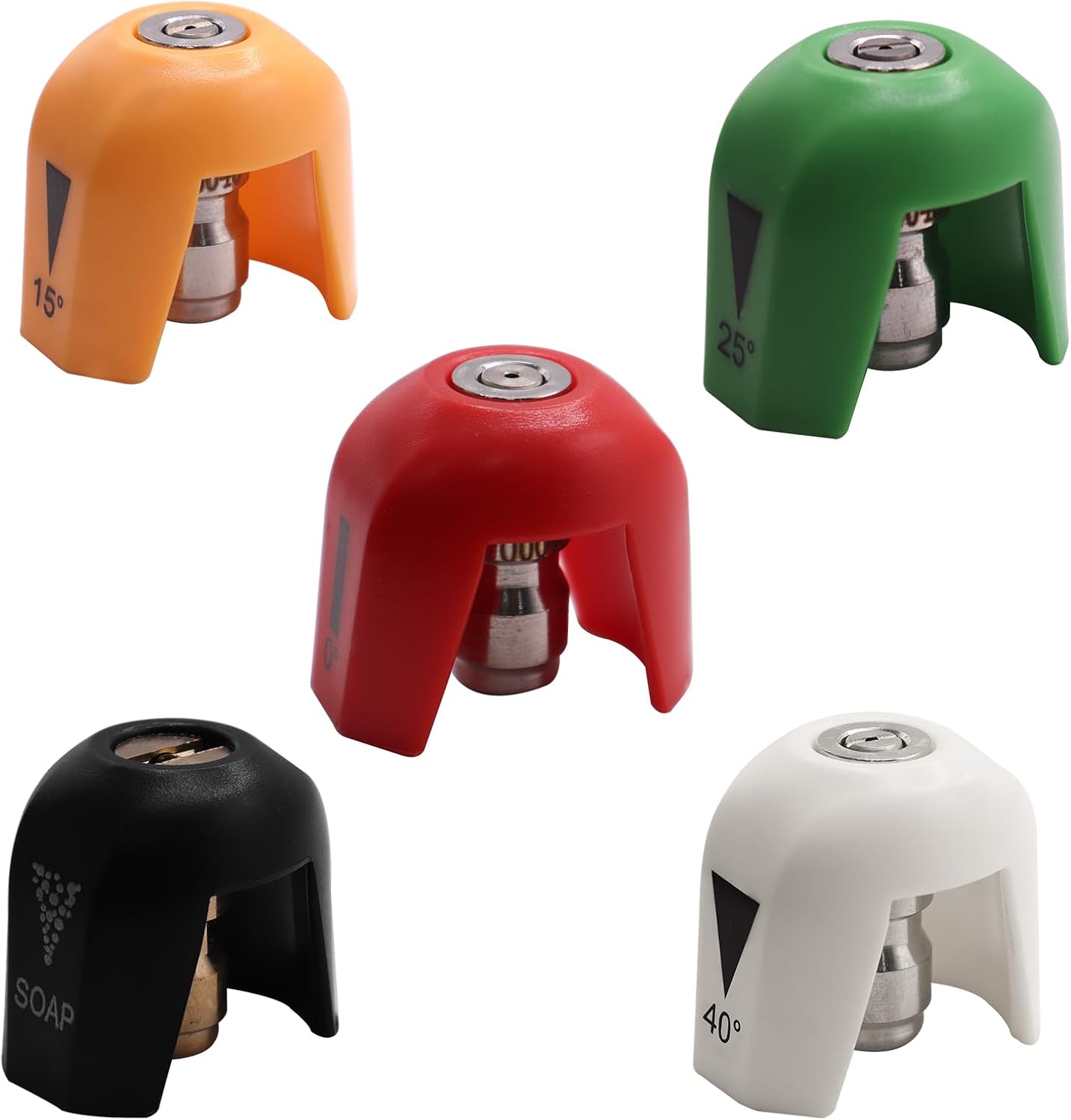 SPX3000-TPS Quick-Connect Spray Tips 5PCS For Sun Joe SPX 3000 Series Pressure Washer Nozzle Set - Image 1
