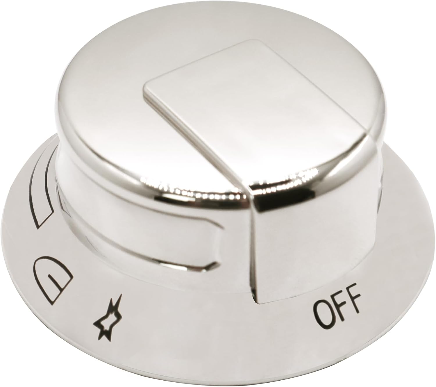 318569904 Cooktop Burner Control Knob Compatible with Frigidaire Electrolux Replaces 3514026 AP5809436 PS9495257 EAP9495257 - Image 1