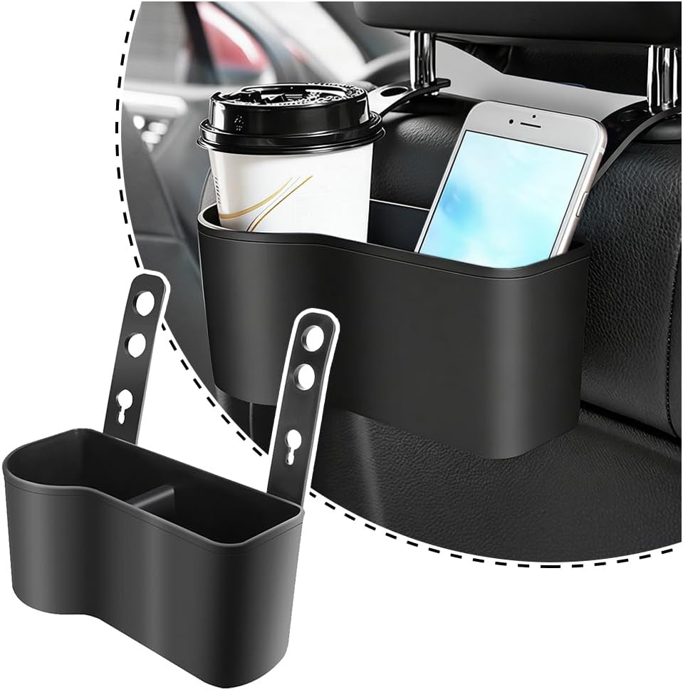 2 in 1 Car Seat Back Organizer with 3.2