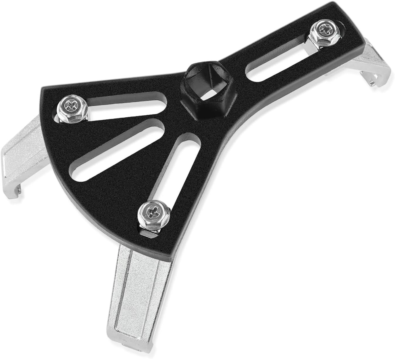 Car Fuel Pump Removal Tool,Fuel Pump Lock Ring Tool with 3PCS Adjustable Arms Range 5.31