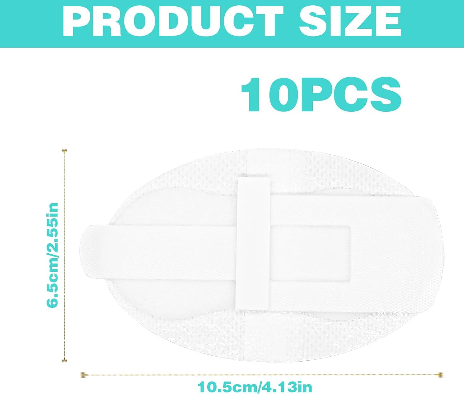10Pcs Foley Catheter Stabilization Device, Urinary Catheter Leg Bag Holder, Adhesive Catheter Urinary Leg Bag Legband Holder, Urinary Catheter Hook and Loop Fixing Device Sticker Catheter Supplies - Image 7