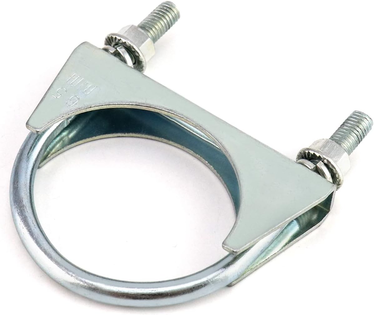 U-Bolt Muffler Tip Exhaust Hook, 2 Pack 2-1/2