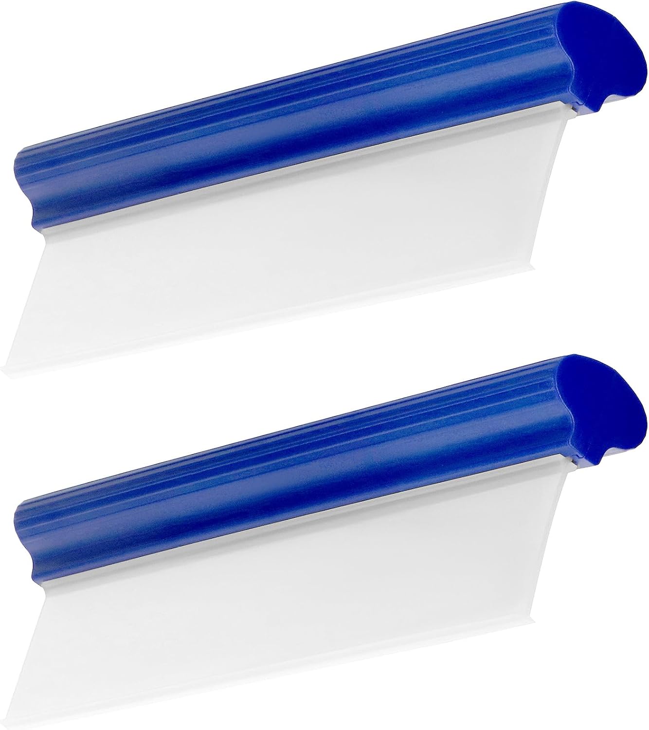 Car Squeegee, 2 Pack 12 inch Flexible Car Water Scraper Tool Silicone Window Squeegee for Car Or Home Use, Washing & Wiping Glass, Mirror & Shower Doors, Blue - Image 8