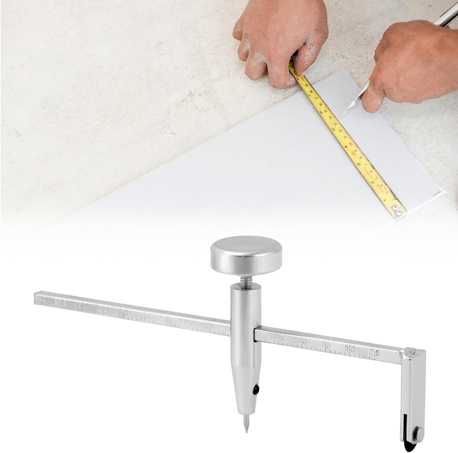 Durable Drywall Circle Cutter, Sturdy Metal Construction - Image 7