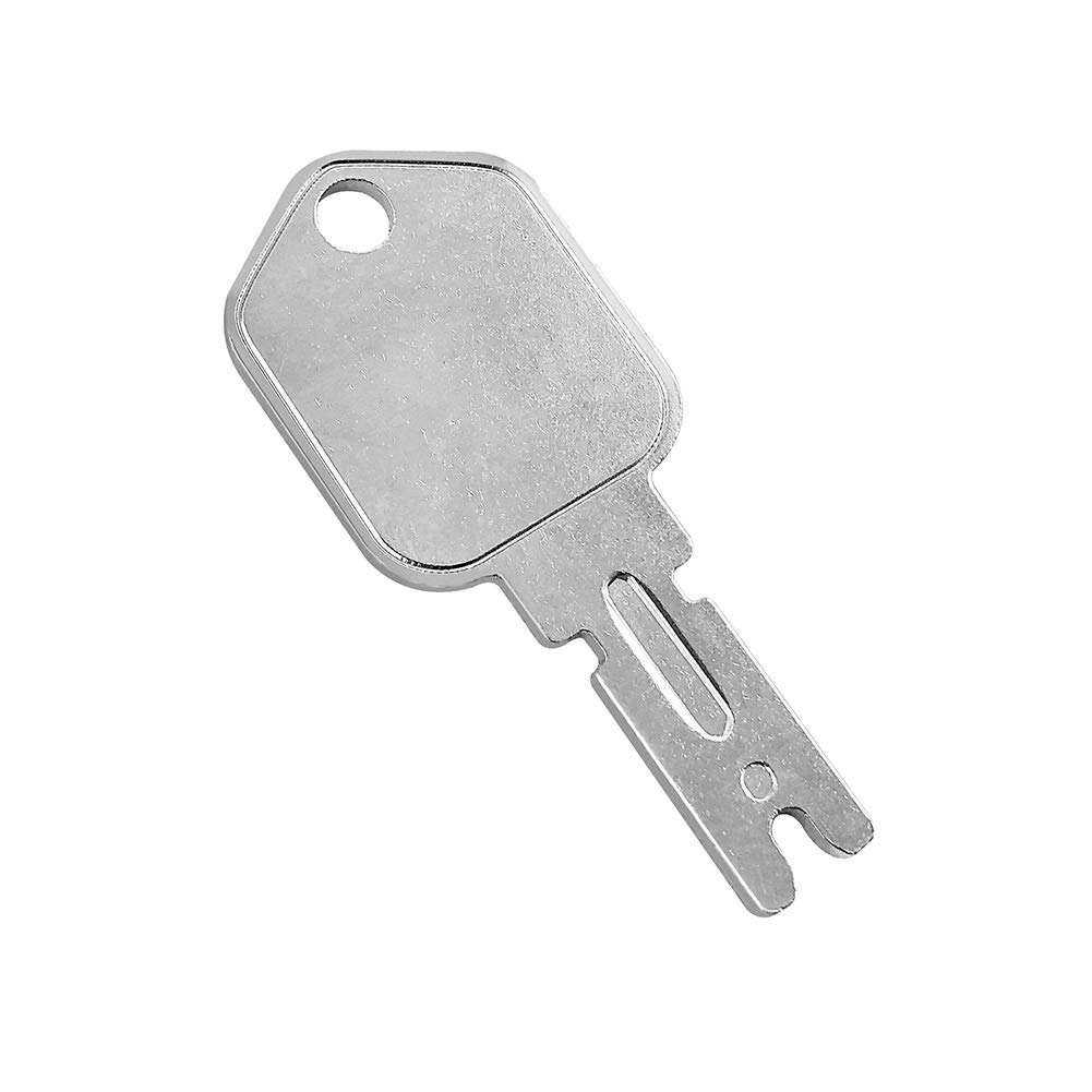 Ignition Keys, 10 Pack 166 Forklift Key Hyster Heavy Equipment Keys for Clark Yale Hyster Komatsu Crown - Image 2