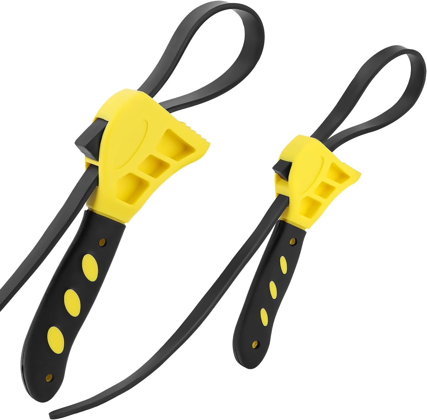 Adjustable Rubber Strap Wrench Set 24