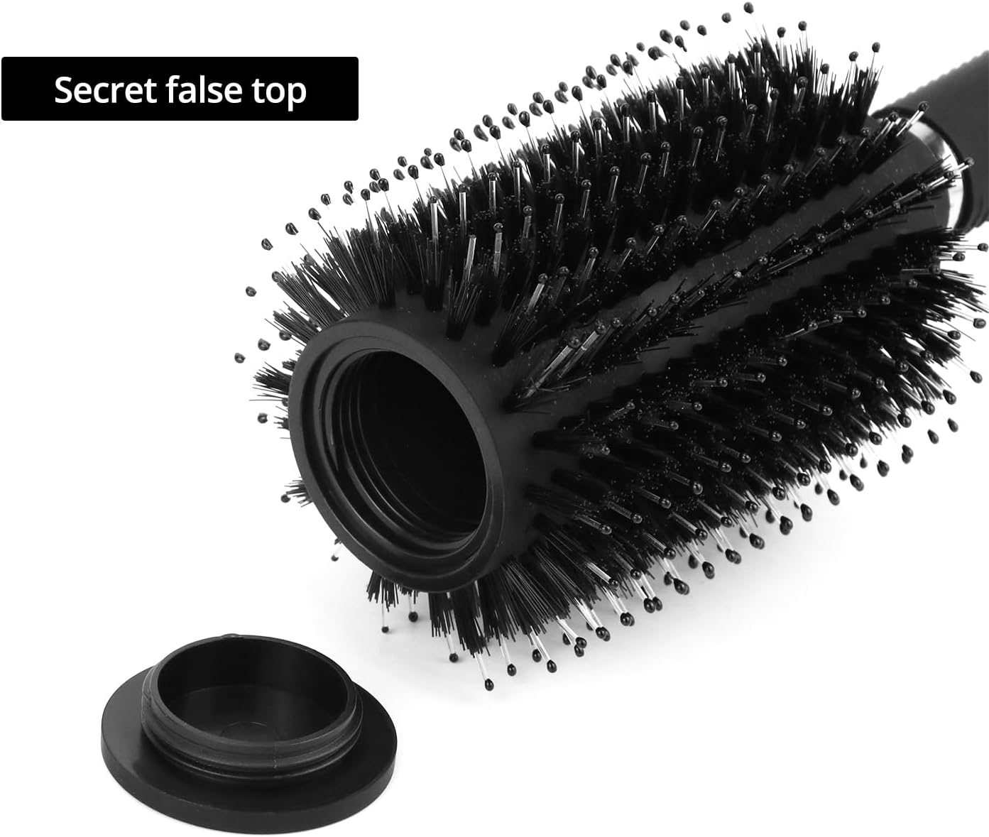 Diversion Safe Hair Brush - Discreet Hidden Compartment for Money, Jewelry, and Valuables, for Home and Travel Security, 2 Pack - Image 3