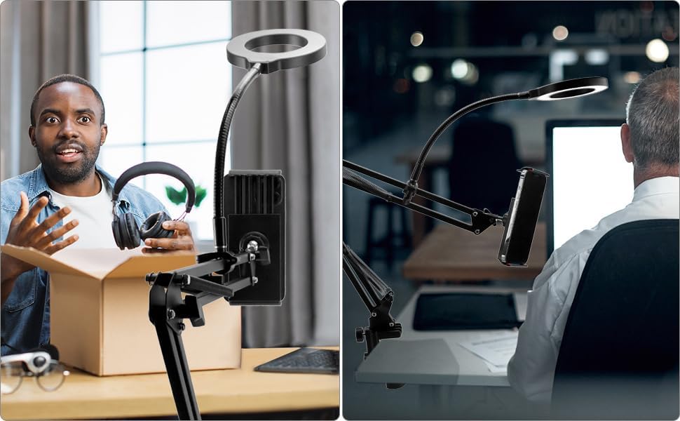 Universal Desk C-Clamp with 1/2