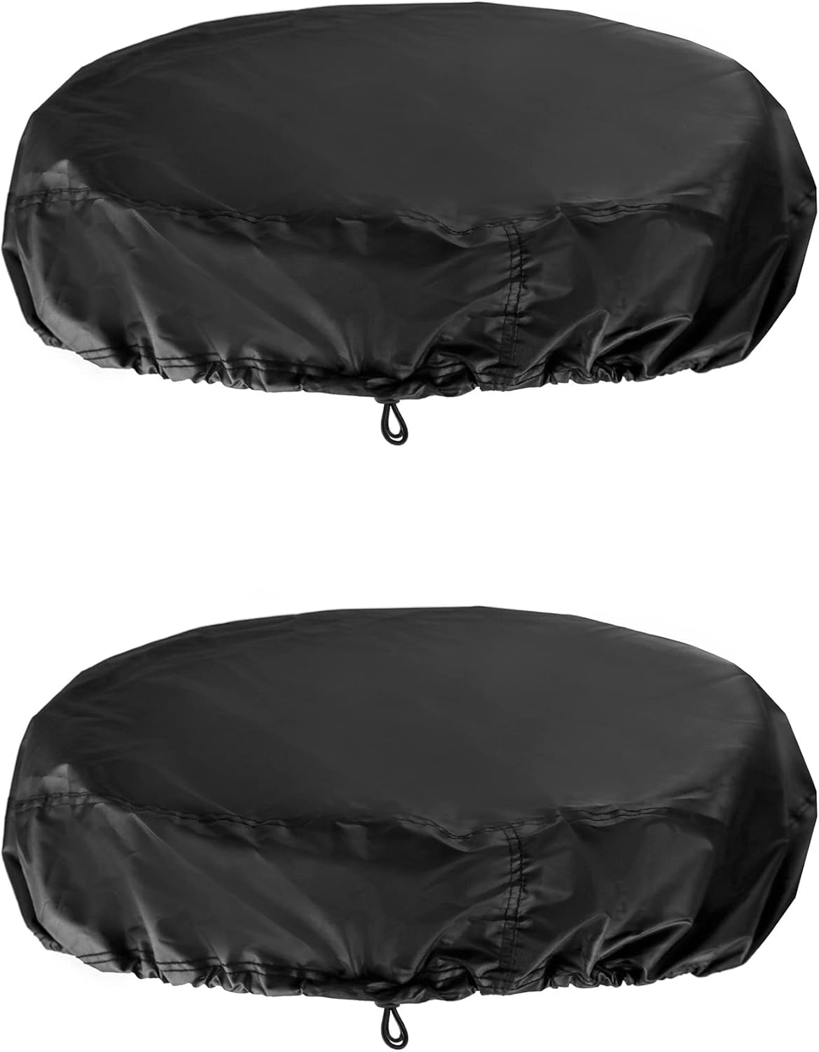 Drum Cover for 55 Gallon Industrial Barrel, 2 Pack High Density Nylon Oxford Fabric Covers with Excellent Waterproof Performance and Stretchable Adjustable Drawstring - Image 1