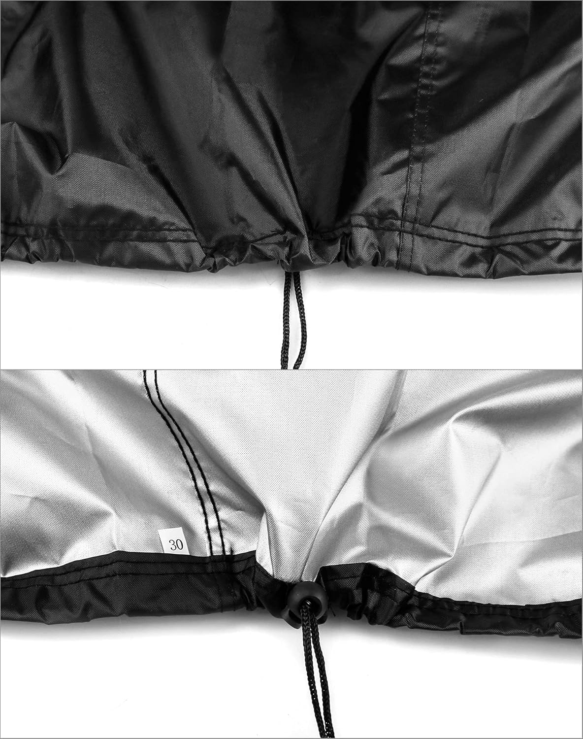 Drum Cover for 55 Gallon Industrial Barrel, 2 Pack High Density Nylon Oxford Fabric Covers with Excellent Waterproof Performance and Stretchable Adjustable Drawstring - Image 3