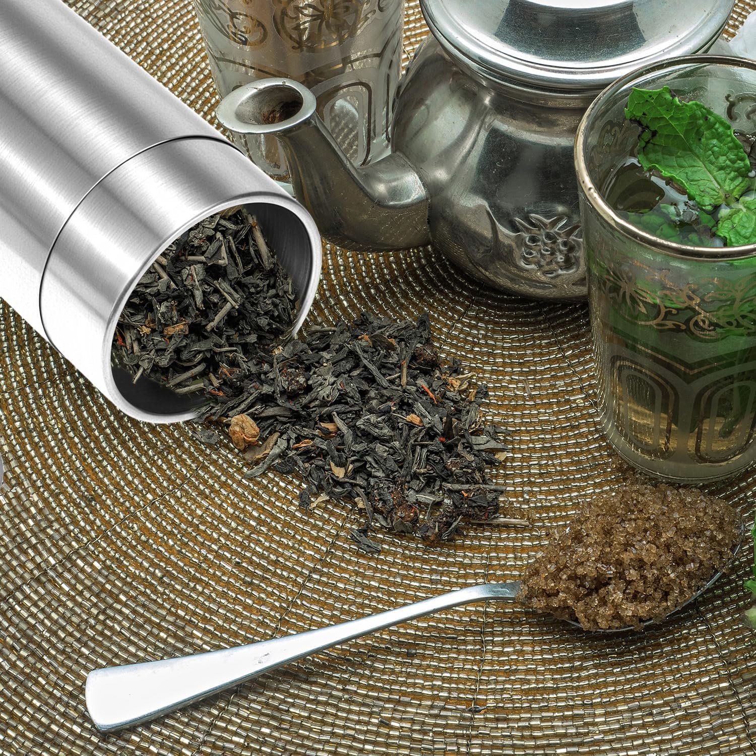 304 Stainless Steel Airtight Storage Container, Multifunctional 550ml, Ideal for Coffee, Tea, Sugar, Flour - Image 7