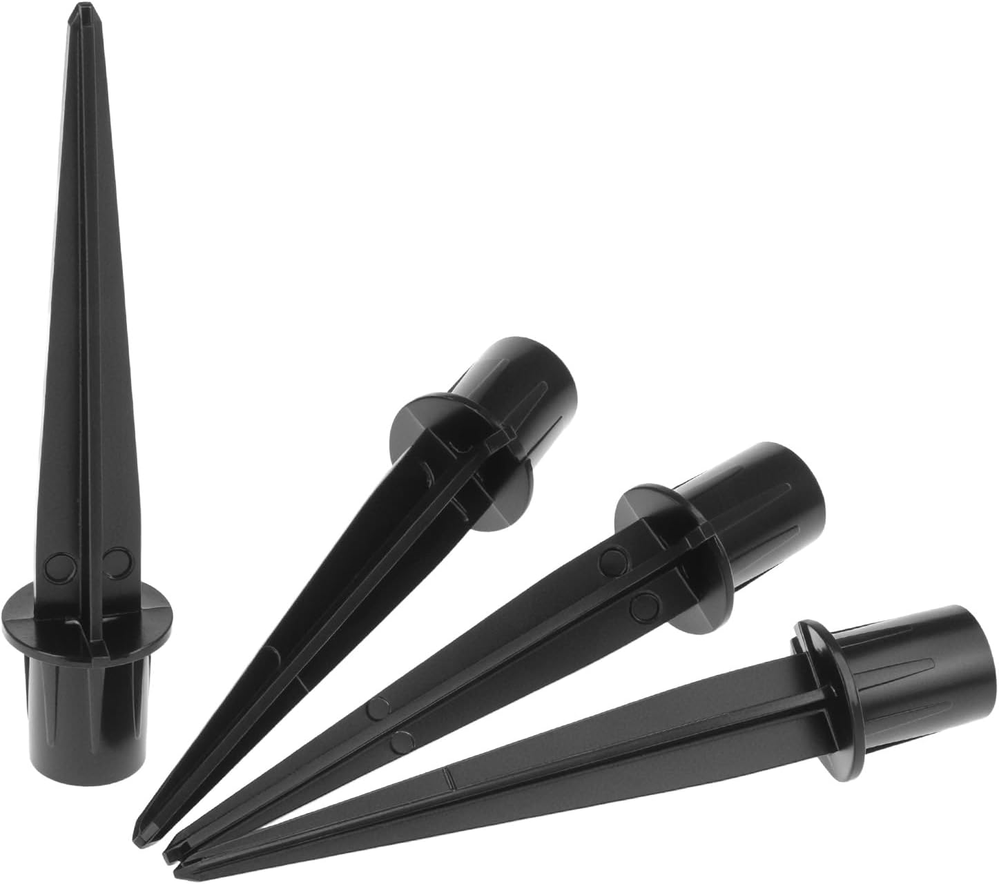 Metal Stakes Solar Lights Replacement Spike, 8 Pack Reinforced Ground Stakes, Replacement Nails for Garden Lights Landscape Pathway Patio Lamps Pole, 0.78x5.36 inches Outdoor Ground Stake - Image 2