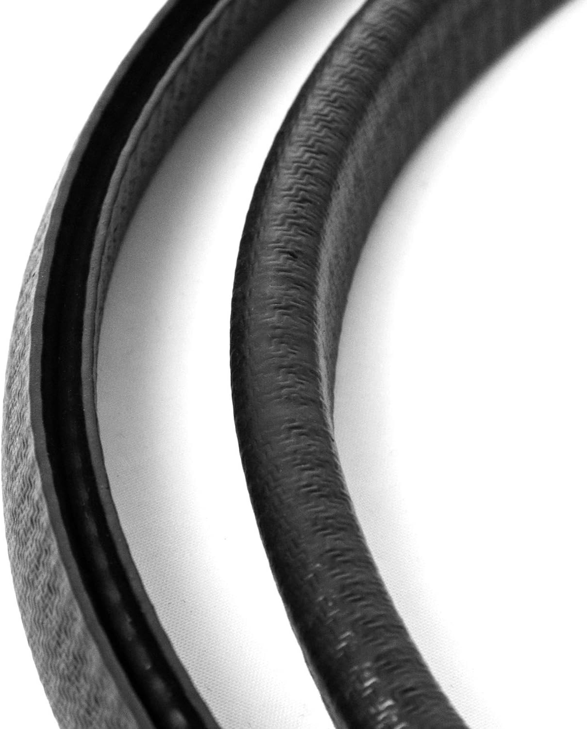 U-Shape Edge Trim, 10 Feet Weather Stripping Car Door Edge Protector, Flexible Push-On Rubber Guard for 1/4