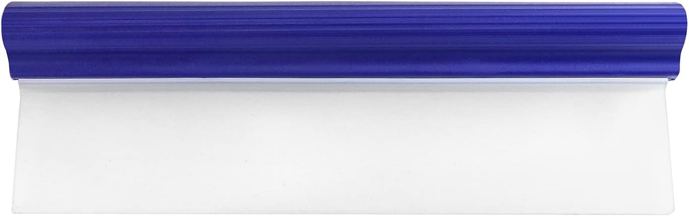 Water Car Squeegee,12 inch Flexible Water Silicone Window Squeegee for Car Or Home Use, Blue - Image 7
