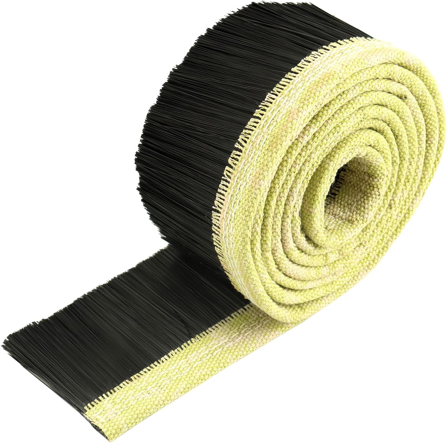 CNC Vacuum Brush, 70MM x 2M Vacuum Cleaner Engraving Machine Dust Shoe Brush Dust Cover for CNC Router Spindle Motor, Black - Image 1