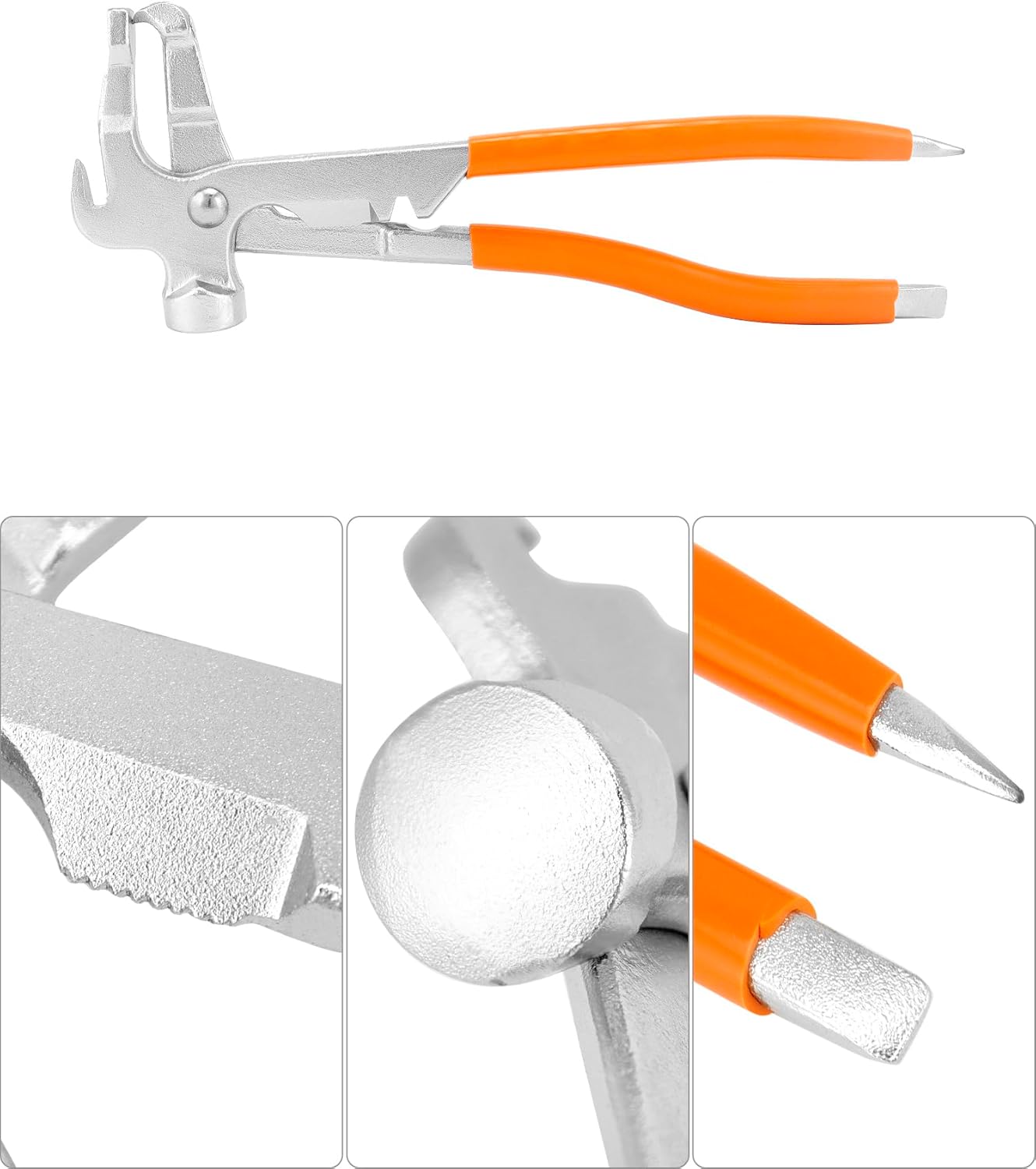 Wheel Balancing Weight Plier Hammer Tool, Wheel Weight Pliers for Clip-On Wheel Weights Balance Rims - Image 5