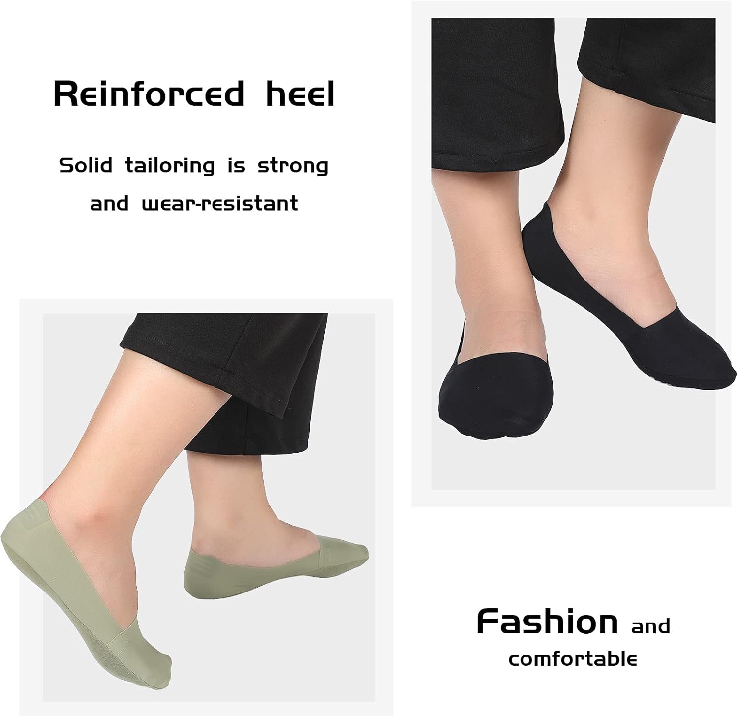 10 Pairs No Show Socks - Women & Men, Low Cut, Liner, Ice Silk, Nonslip, Invisible, Thin - Image 6