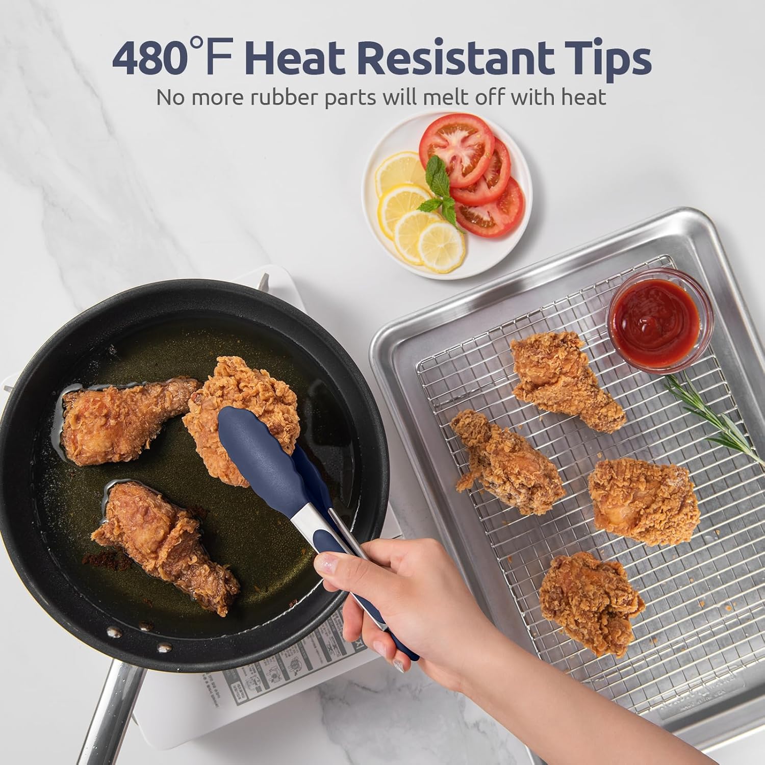 480ºF Heat Proof Kitchen Tong:  7