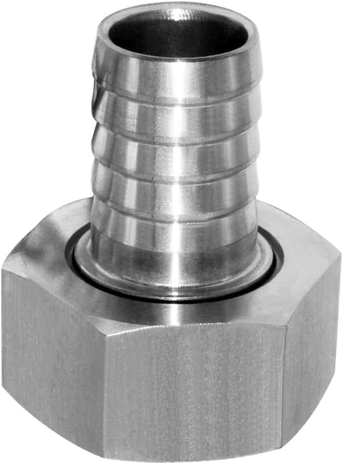 Stainless Steel Garden Hose Swivel Fitting 3/4