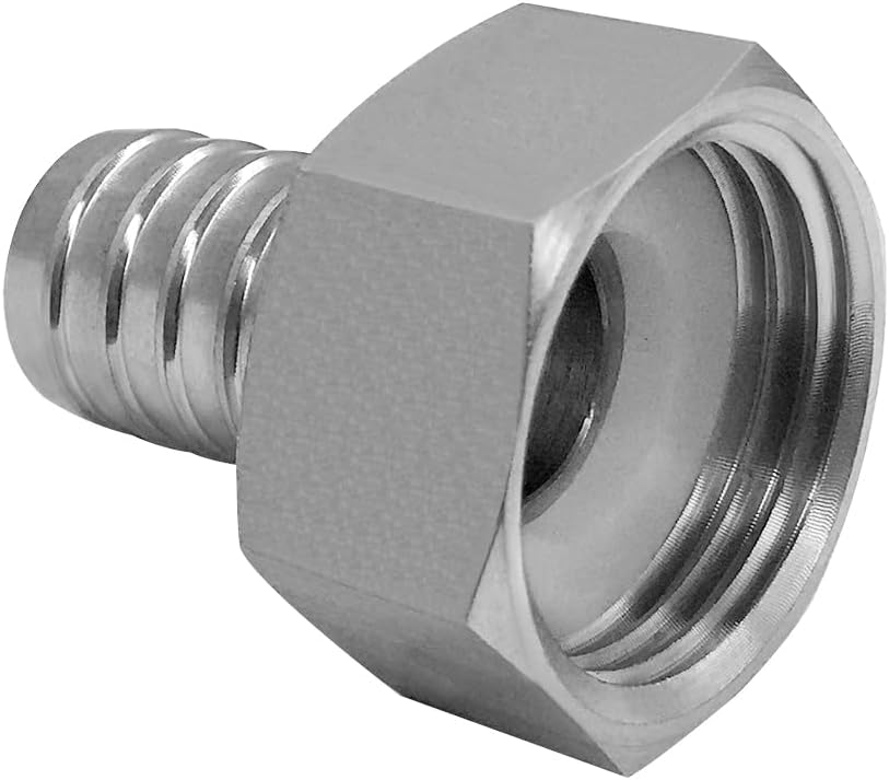 Stainless Steel Garden Hose Swivel Fitting 3/4