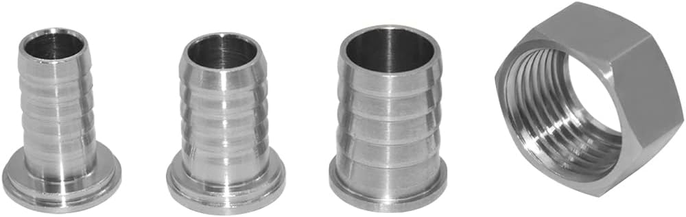 Stainless Steel Garden Hose Swivel Fitting 3/4