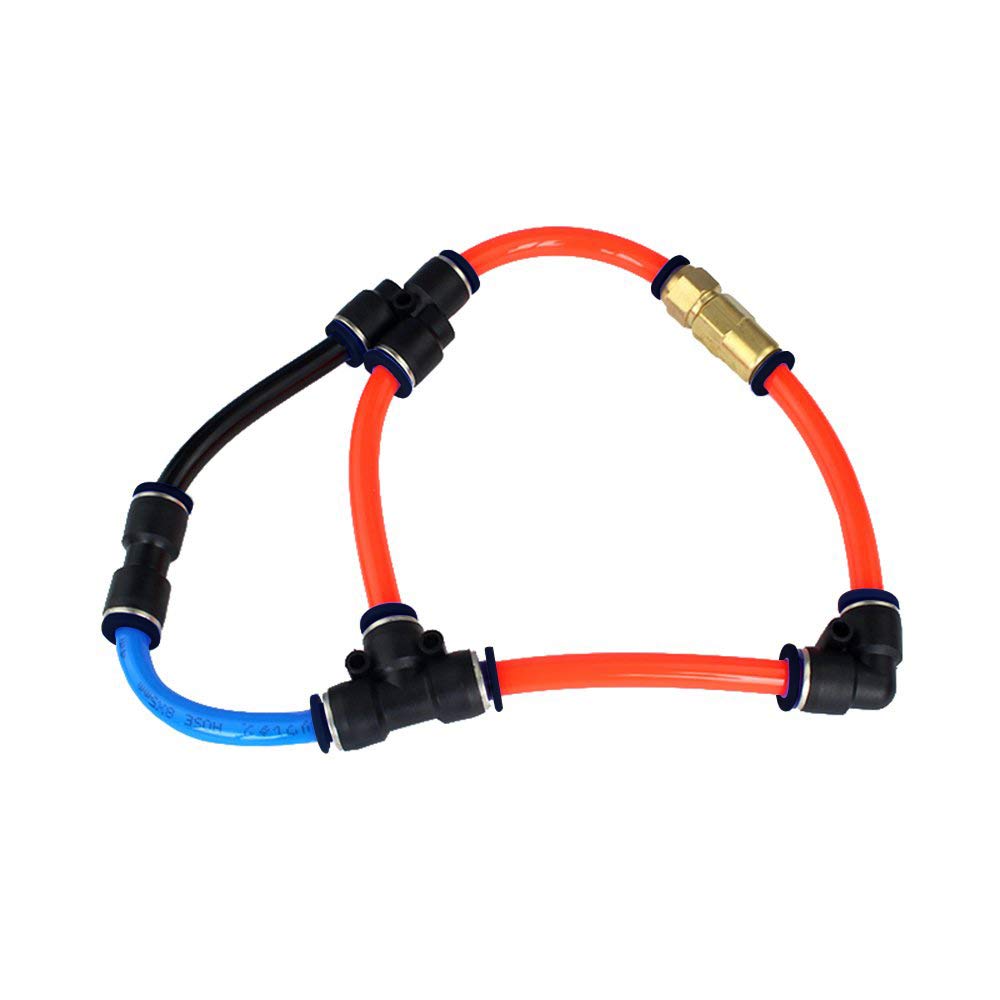 Push to Connect Fitting Elbow, 8mm x 8mm Tube OD Pneumatic 90° Degree Adapter Push in Fitting for Air Compressor （Pack of 10） - Image 6