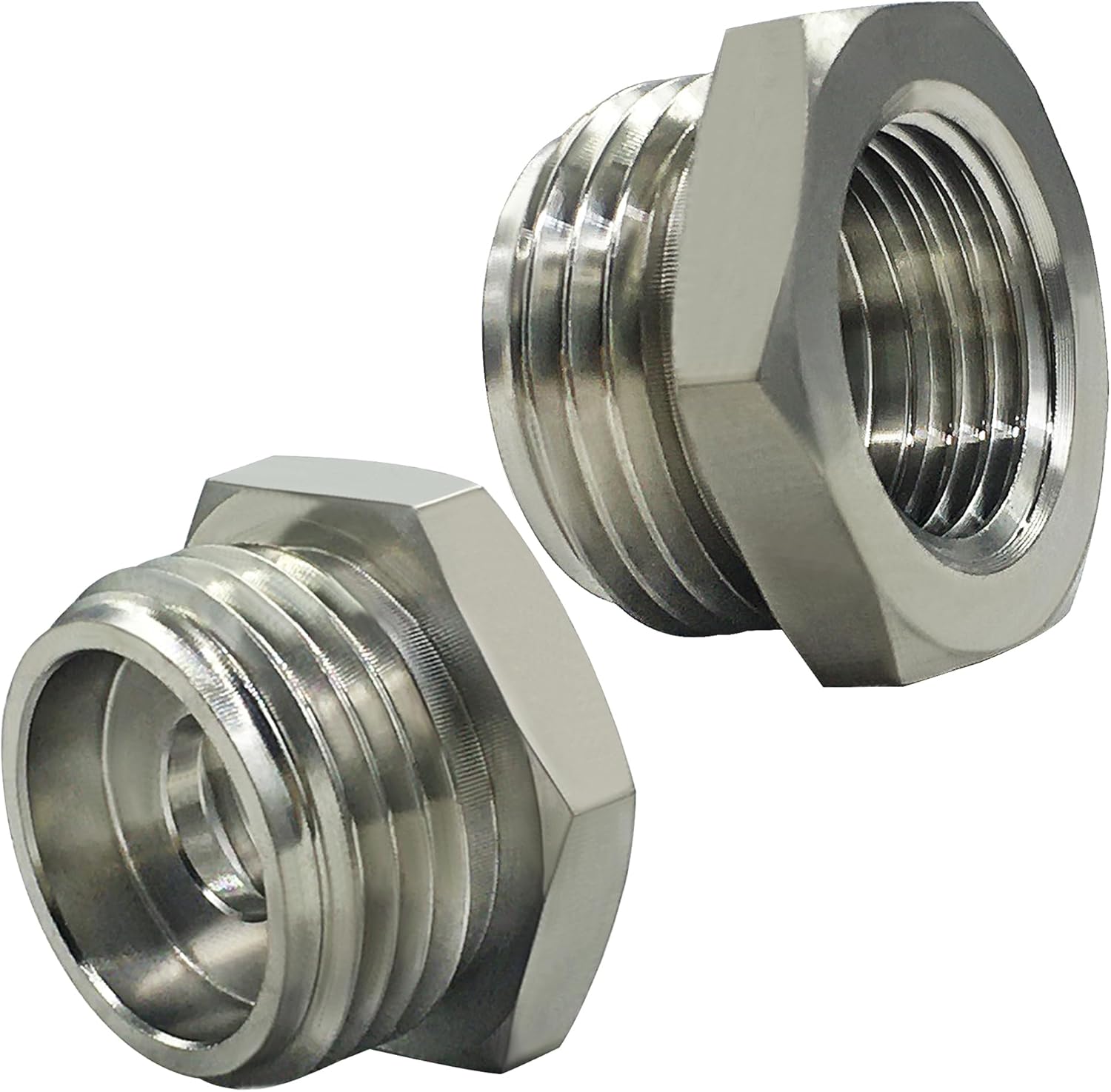 2PCS Stainless Steel 3/4