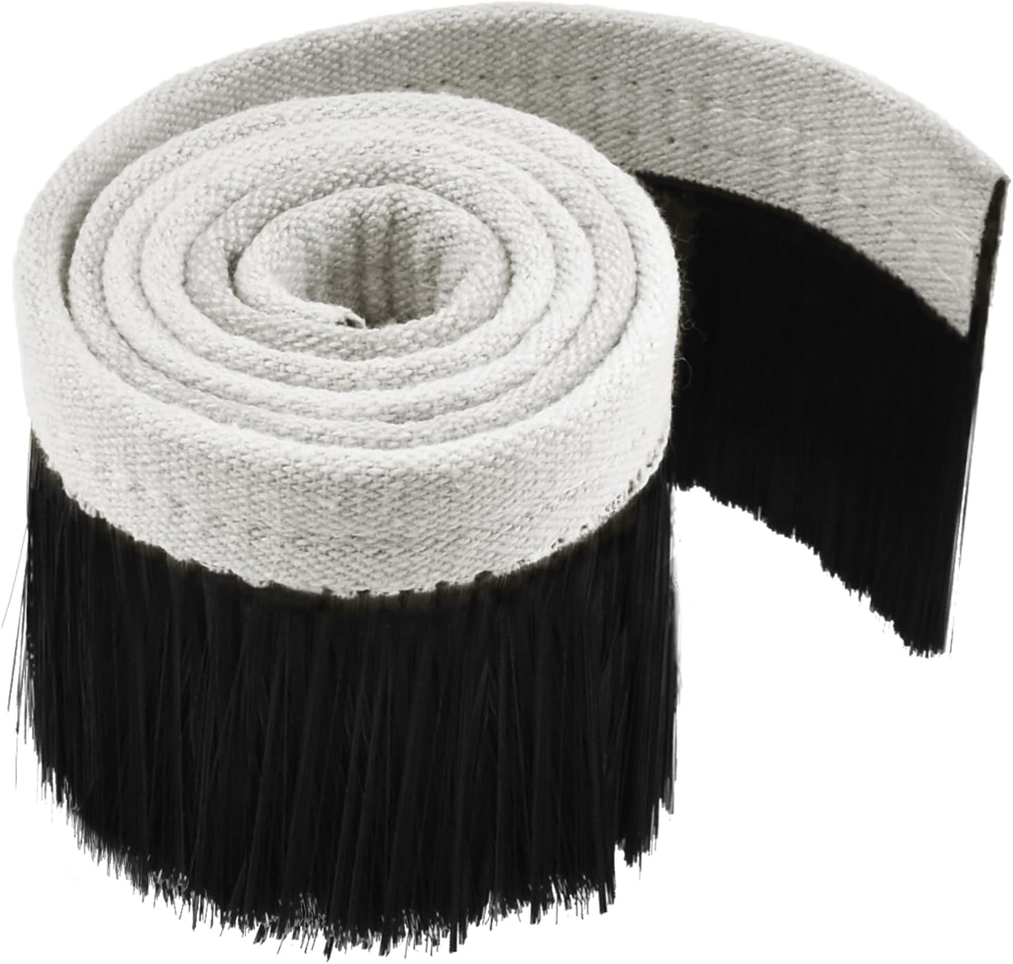 CNC Vacuum Brush, 1m x 70mm Nylon Dust Shoe Brush, Vacuum Cleaner Engraving Machine Dust Cover for CNC Router, Spindle Motor Milling Machine (Black) - Image 1