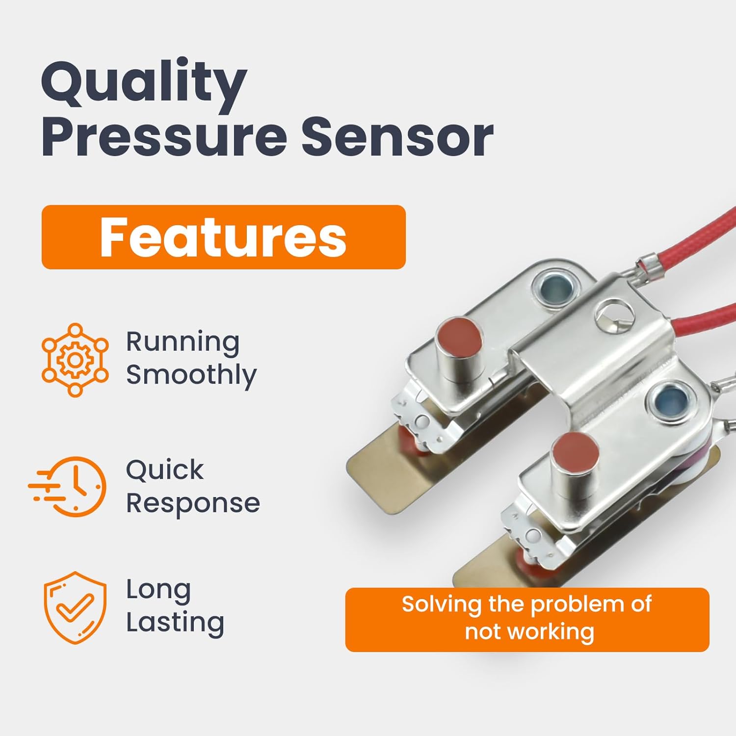 2 Pcs Pressure Sensor for in-stant Pot, Pressure Cooker Sensor or Switch Compatible with in-stant Cuisi-Nart Farber-Ware Gour-mia - Image 3