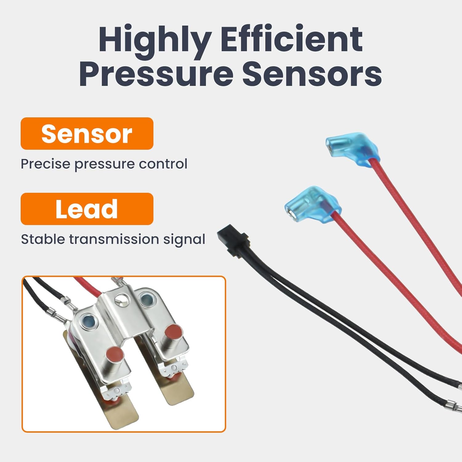 2 Pcs Pressure Sensor for in-stant Pot, Pressure Cooker Sensor or Switch Compatible with in-stant Cuisi-Nart Farber-Ware Gour-mia - Image 4