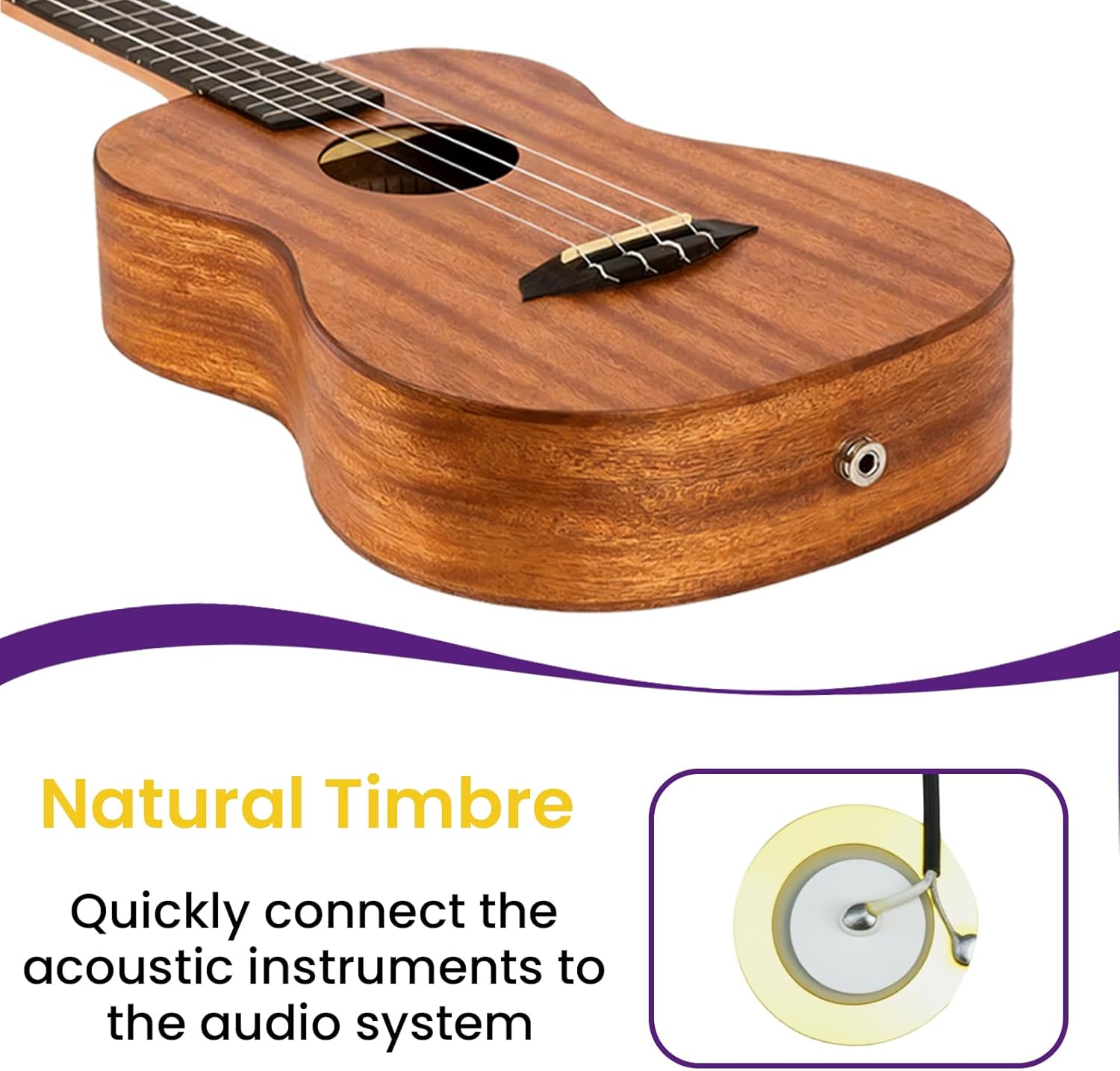 2 Pcs Piezo Pickups Transducer | 3-in-1 & 2-in-1 Pickup Combo | Self-Adhesive Piezo System | Acoustic Guitar, Violin, Ukulele & Cello - Image 6