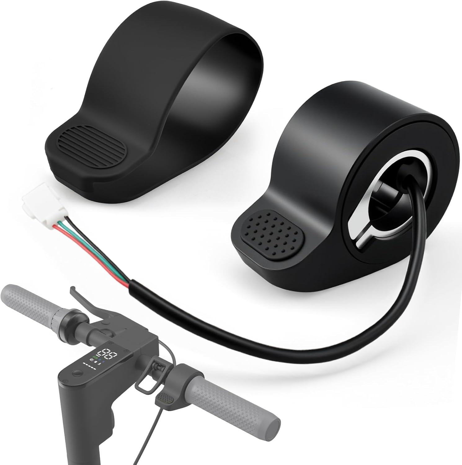 Thumb Throttle with Protector for Go-trax GXL V2, Electric Scooter Accelerator Speed Control, Compatible with Go-trax - Image 1