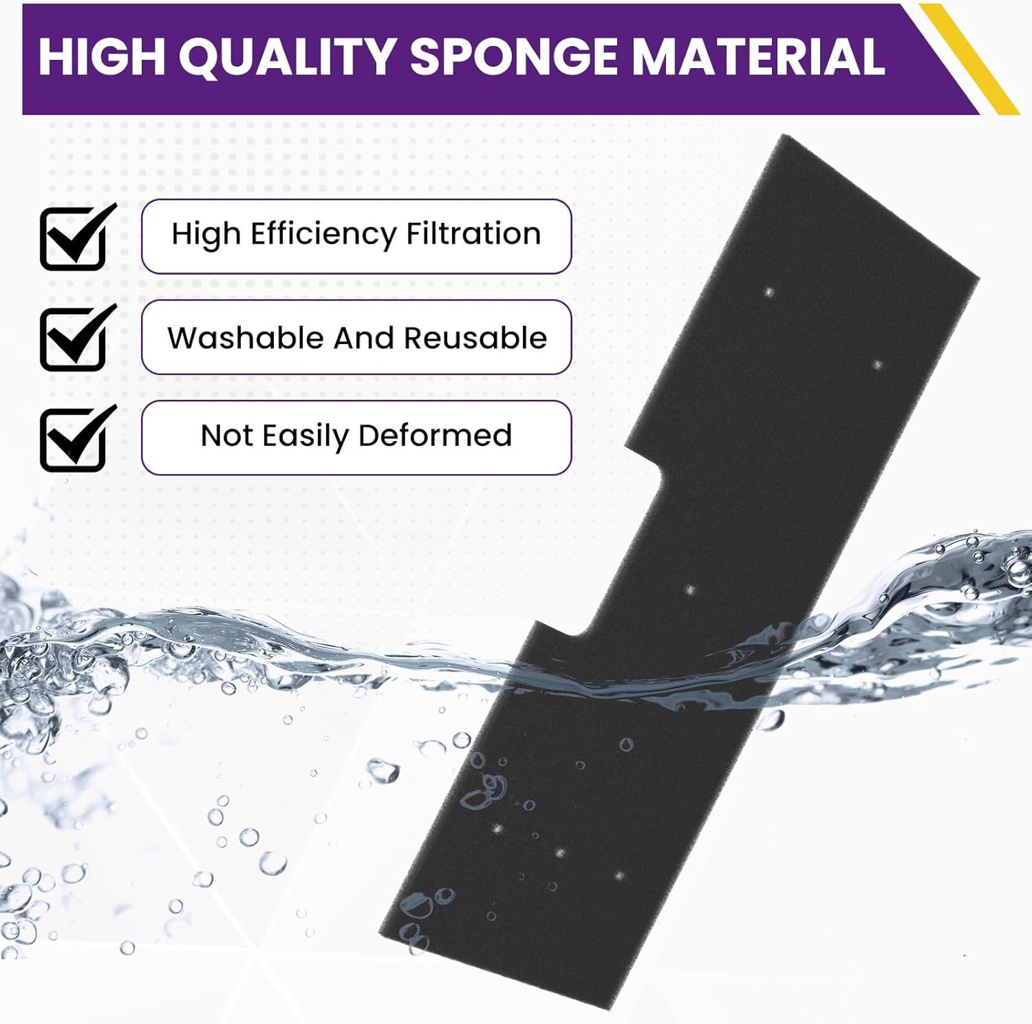 4 Pack WH01X35719 Lint Filter, Hand Washable Replacement Lint Filter Compatible with G-E Profile Washer Dryer Combo, for Models: PFQ97HSPVDS - Image 3