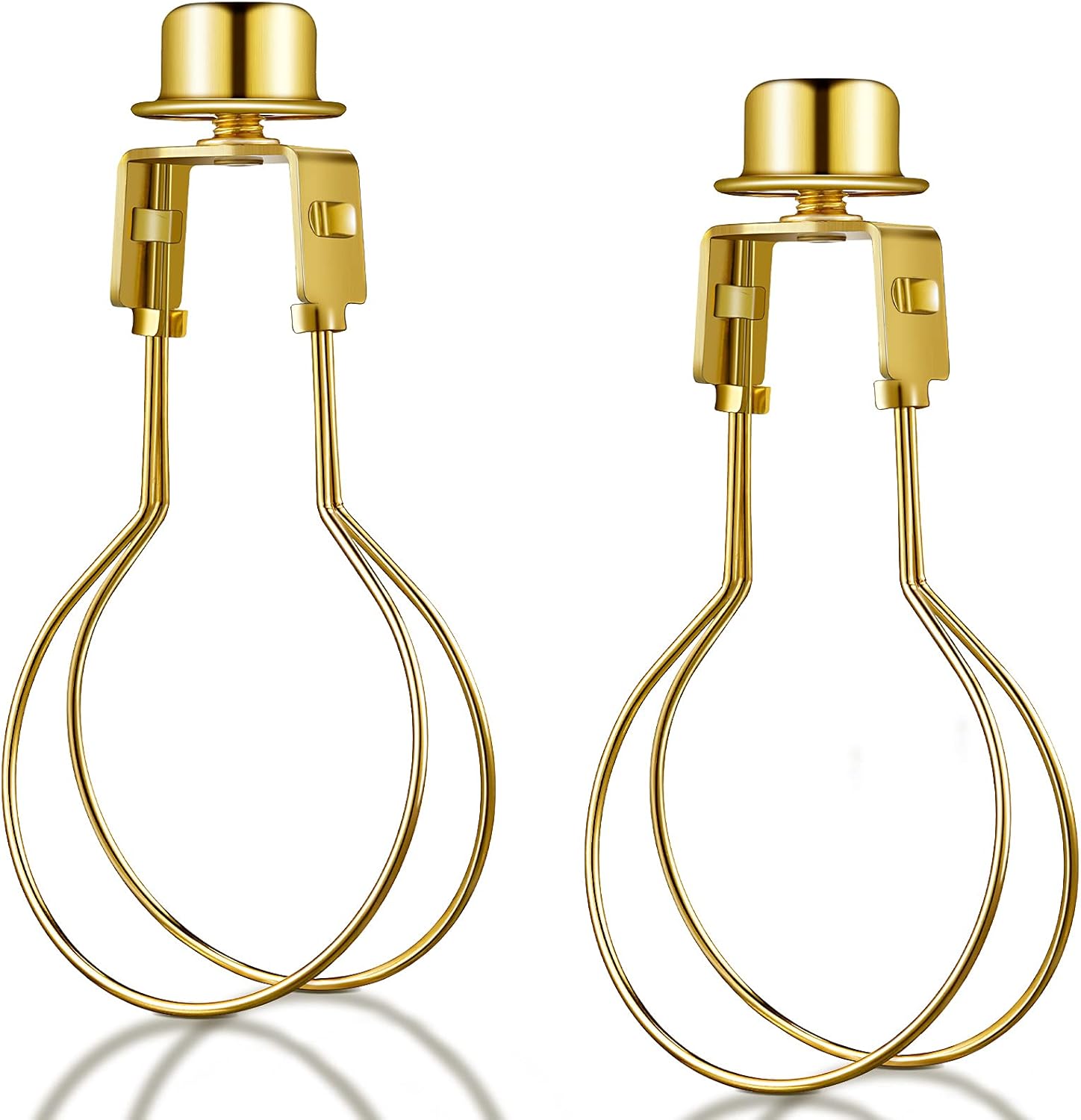 Bulb Lamp Shade Light Bulb Clip Adapter Includes Finial and Lampshade Levellers for Replacement - Image 1