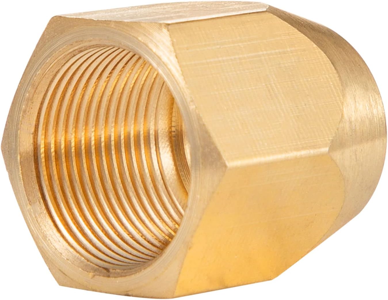 4PCS Soild Brass Air Reusable Hose Splicer For 1/4-Inch ID Hose,1/4