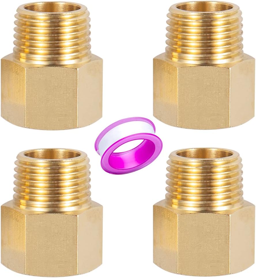 Brass Pipe Fitting Reducer Adapter1/2