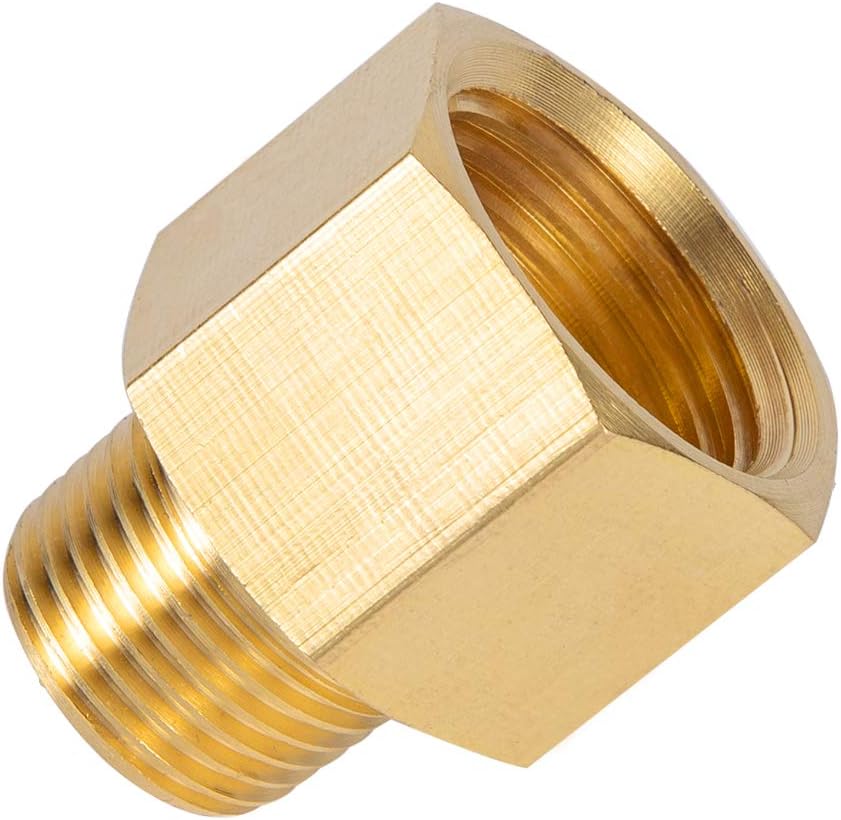Brass Pipe Fitting Reducer Adapter1/2