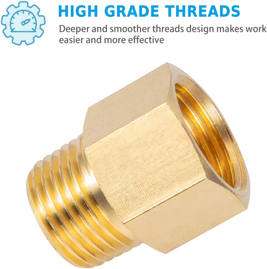 Brass Pipe Fitting Reducer Adapter1/2