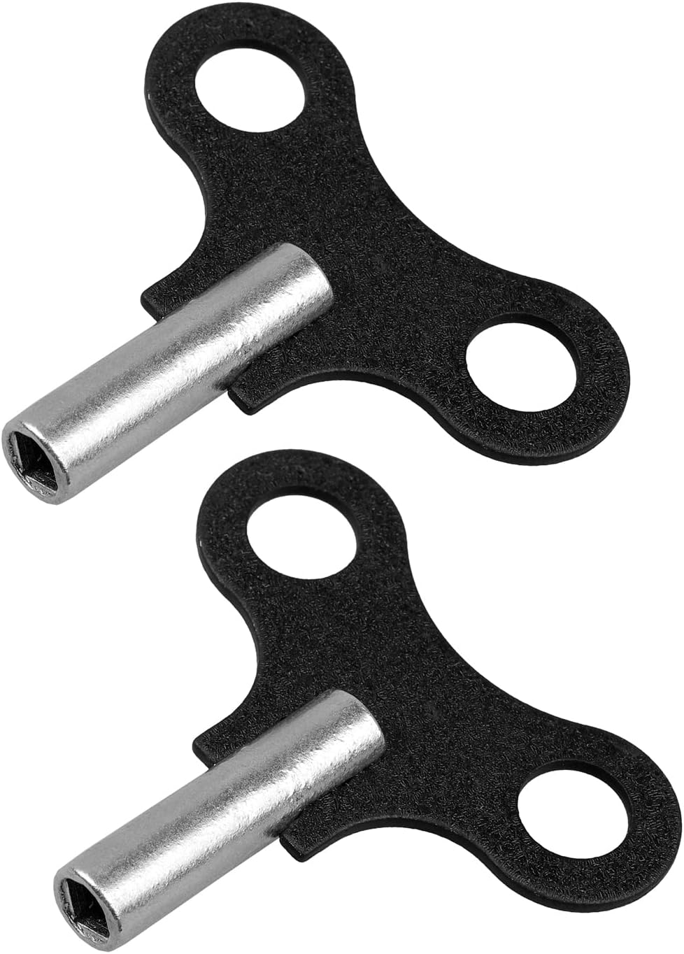 2 Pack Clock Winding Key #9 4.5mm, Antique Clock Winding Key Set for Wall Clocks, Alarm Clocks and Wind Chain Repair (4.5mm & 0.177 Inch Hole) - Image 1