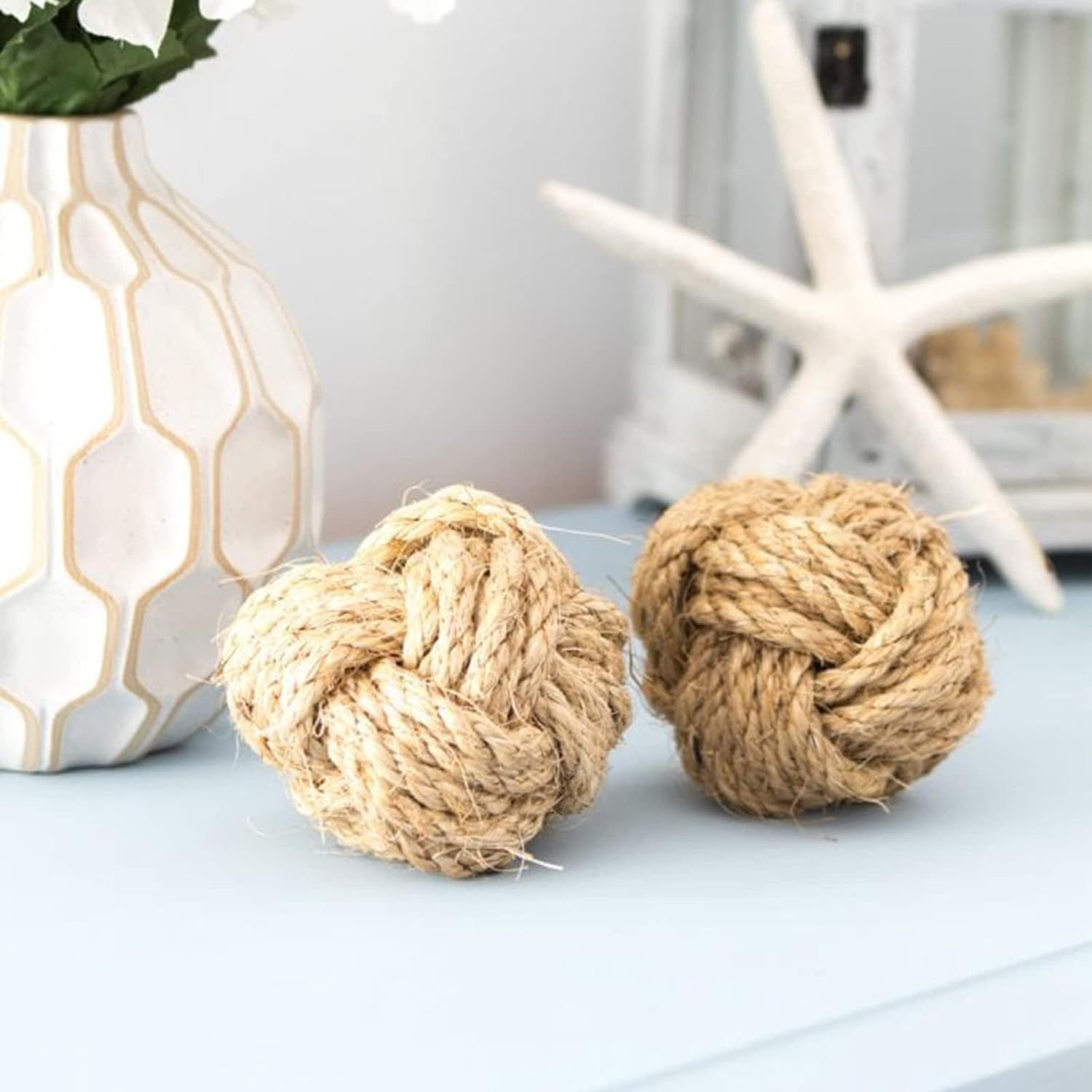 Jute Rope 1/4 Inch, 100 Feet Natural Twine, Strong Hemp, Brown Thick 6mm Heavy Duty for Crafts, Cat Scratching Post, Gardening, Bundling, Climbing Plants - Image 6